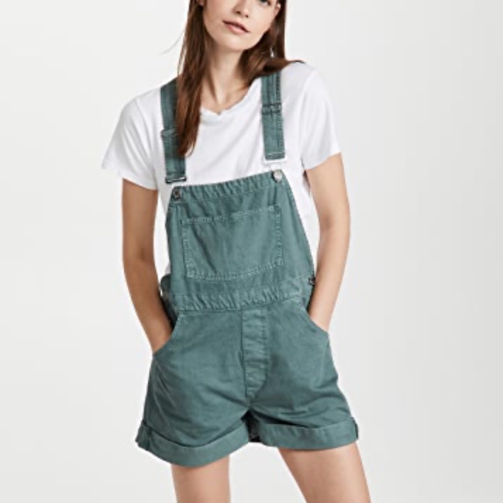 WeWoreWhat Basic Short Overalls